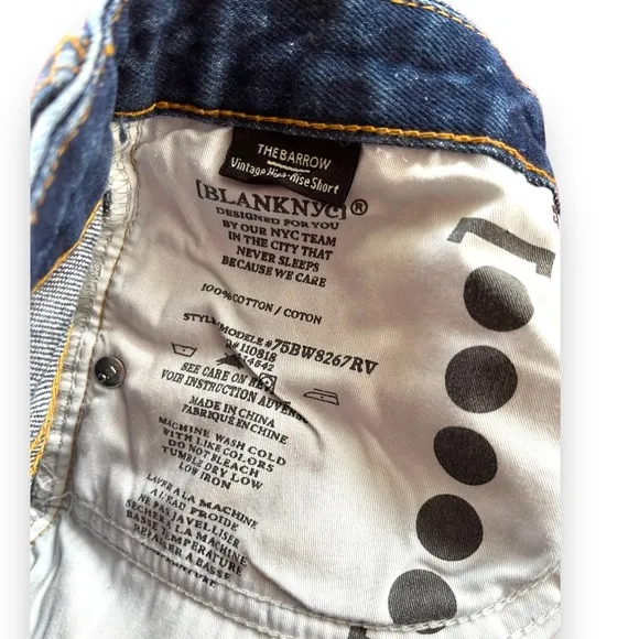Blanknyc the barrow vintage high rise jeans size 25