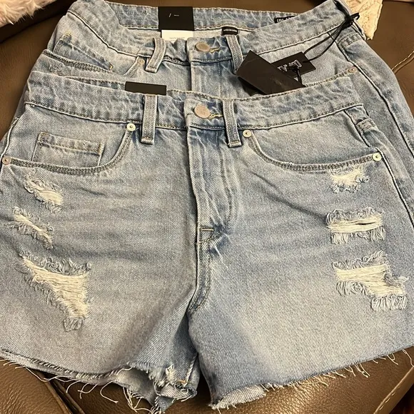 [BLANKNYC] Womens Luxury Clothing Indigo Barrow Vintage High Rise Denim …