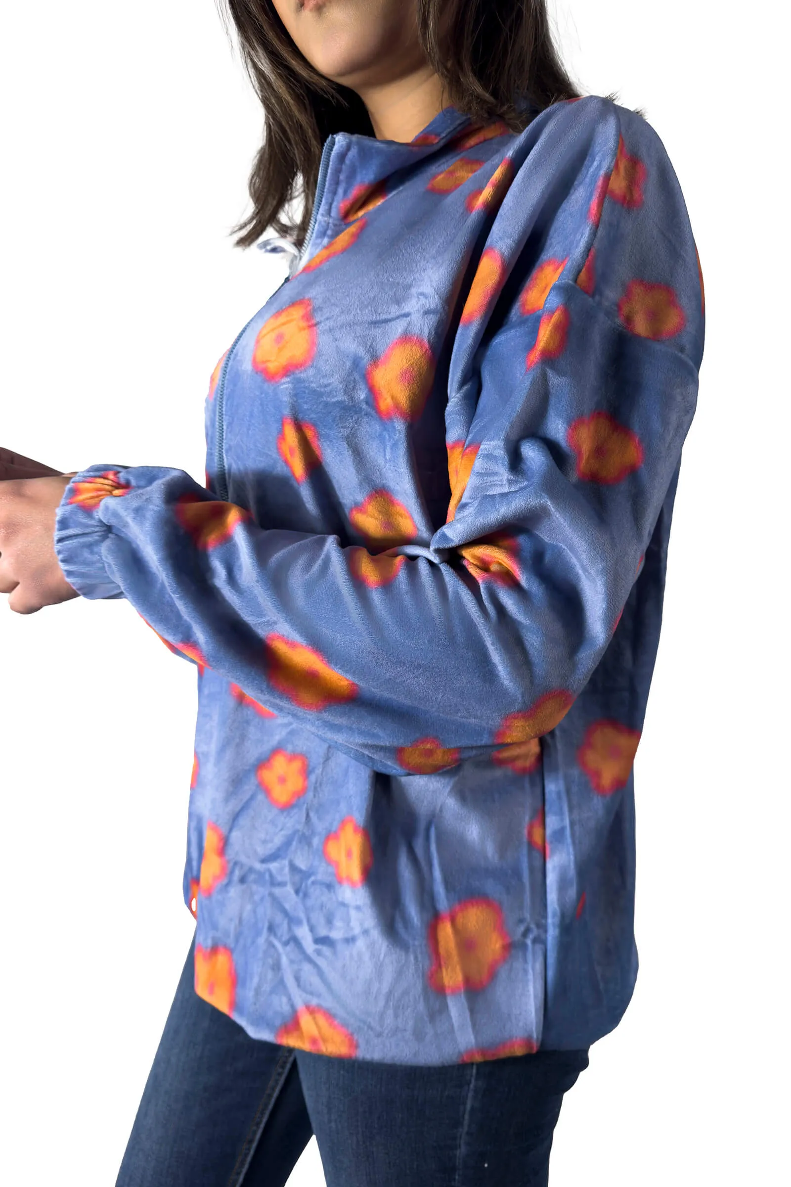 Bloom Burst Half-Zip Pullover