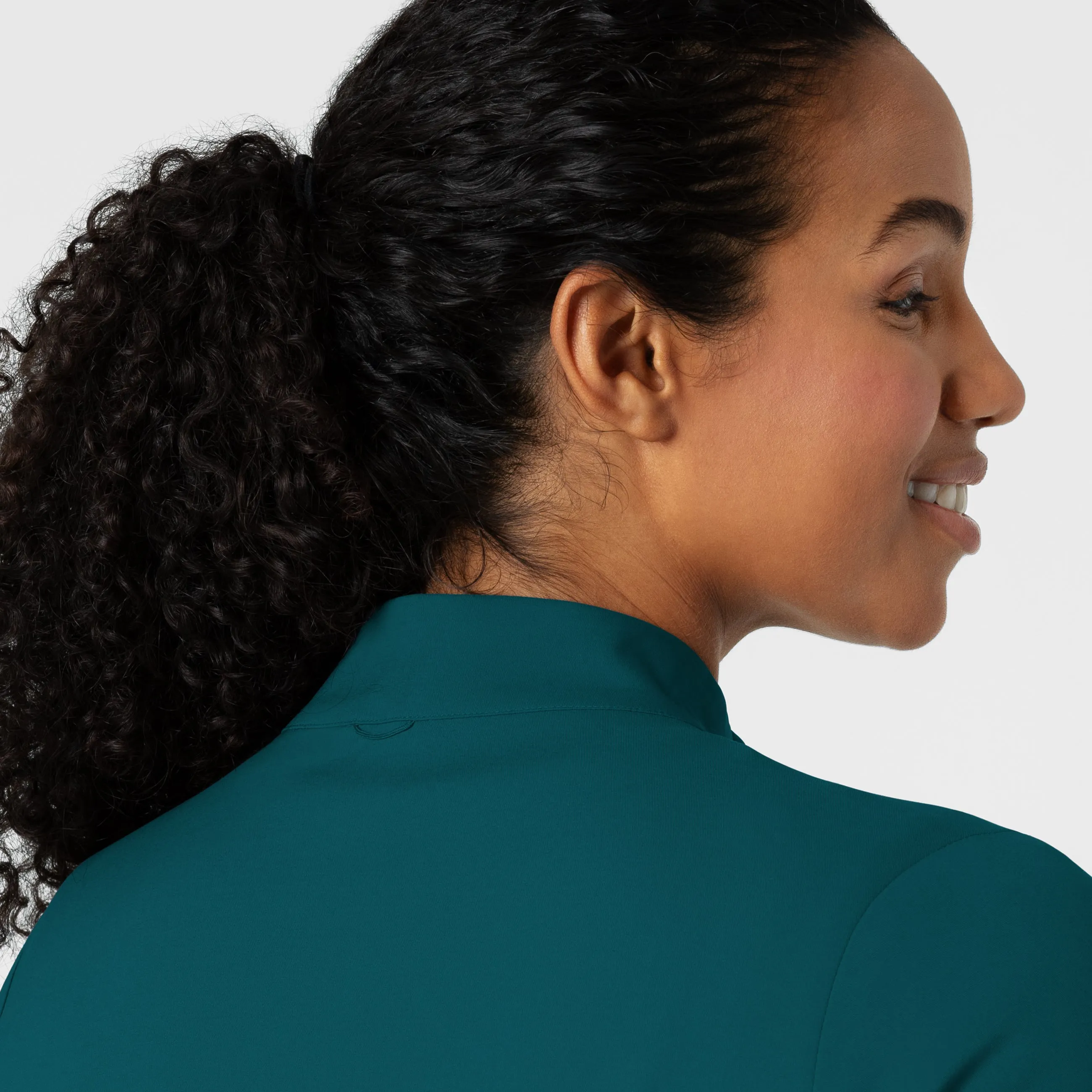 Boundless 8151 Warm Up Scrub Jacket Caribbean