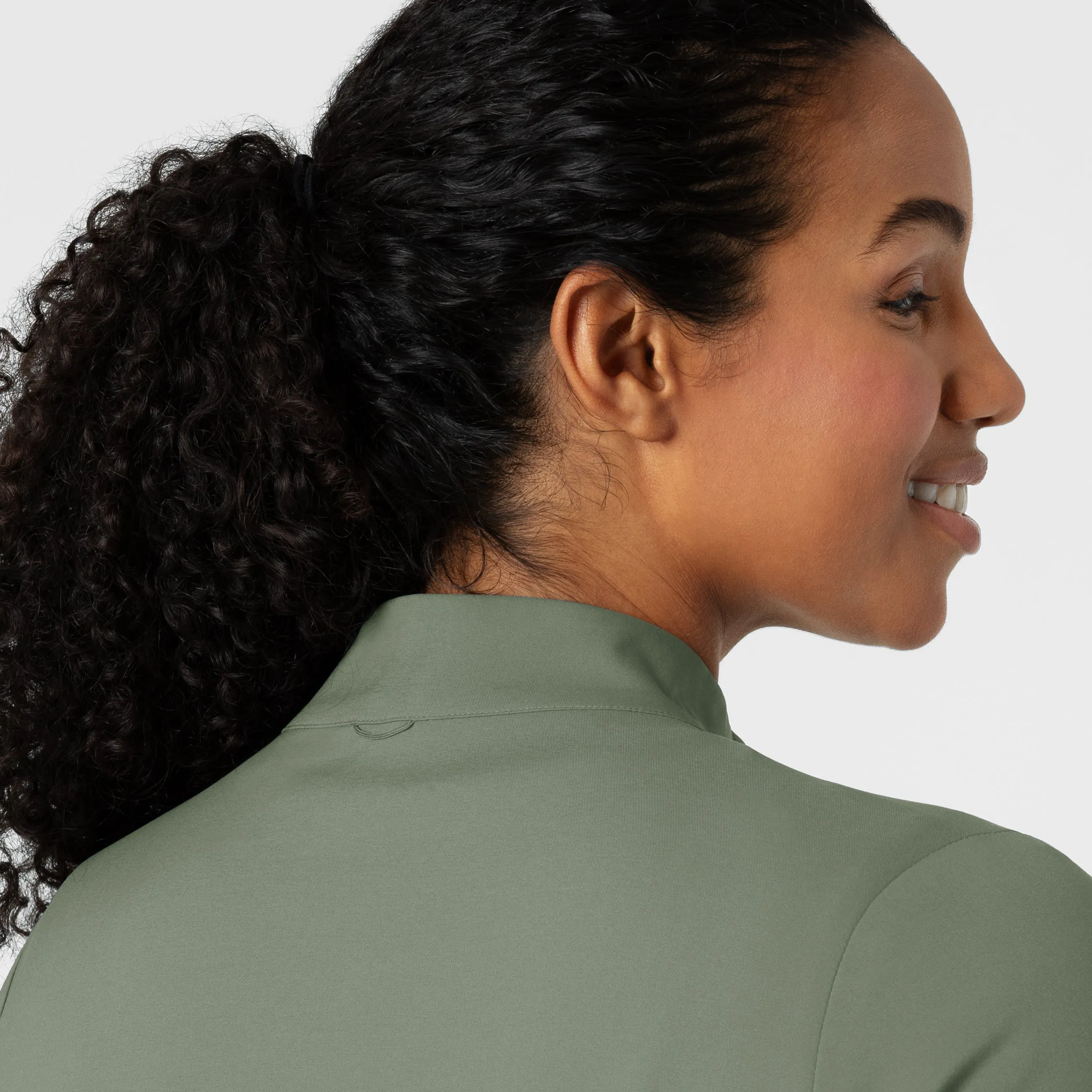 Boundless 8151 Warm Up Scrub Jacket Sage