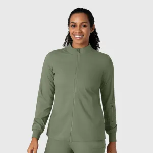 Boundless 8151 Warm Up Scrub Jacket Sage