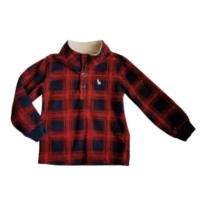 BOY SIZE 2 YEARS - CARTER'S, Fleece Pullover Sweater EUC B30