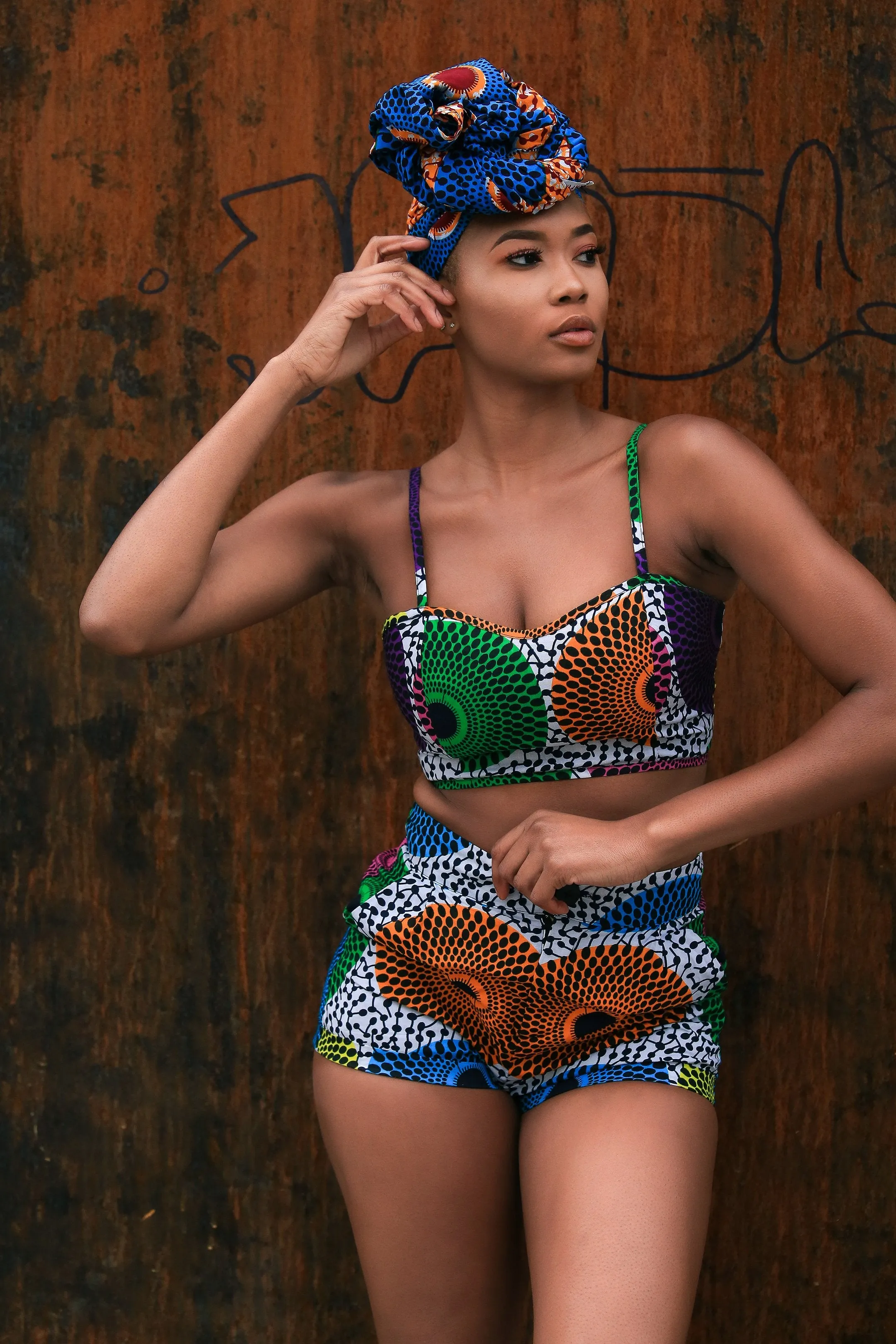 Bralette Top and Shorts Set