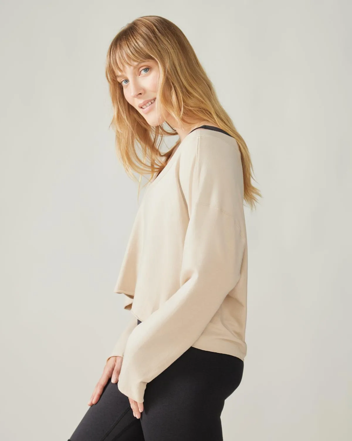 Breeze Pullover - Sand Beige