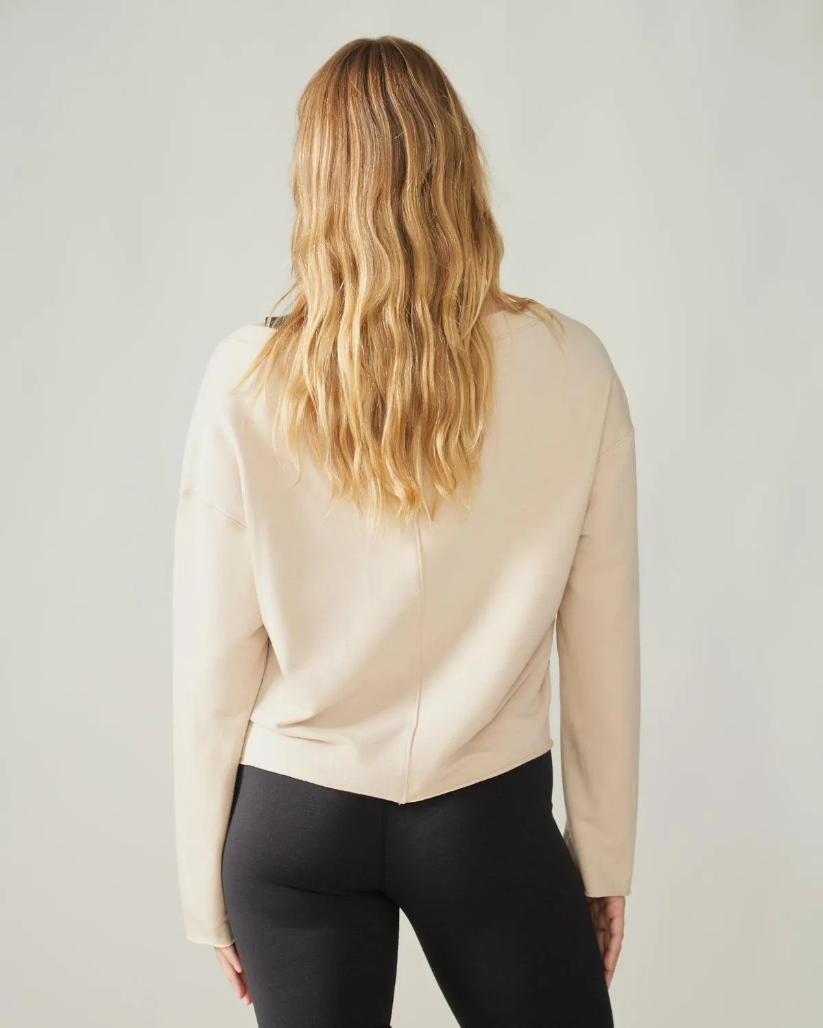 Breeze Pullover - Sand Beige