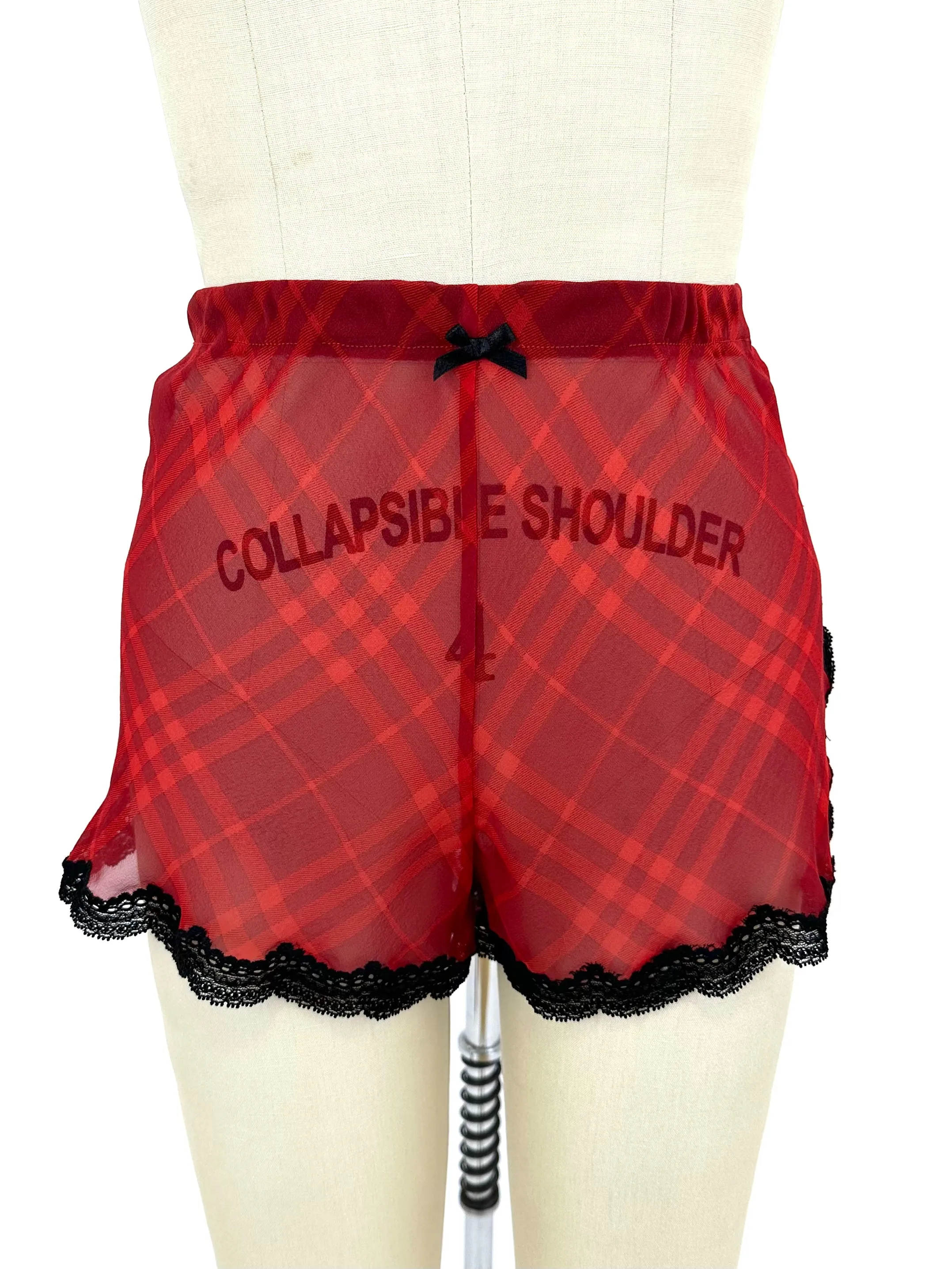 Burberry Check Silk Lounge Set