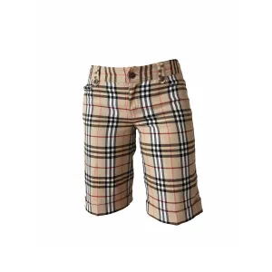 Burberry Classic Plaid Print Shorts
