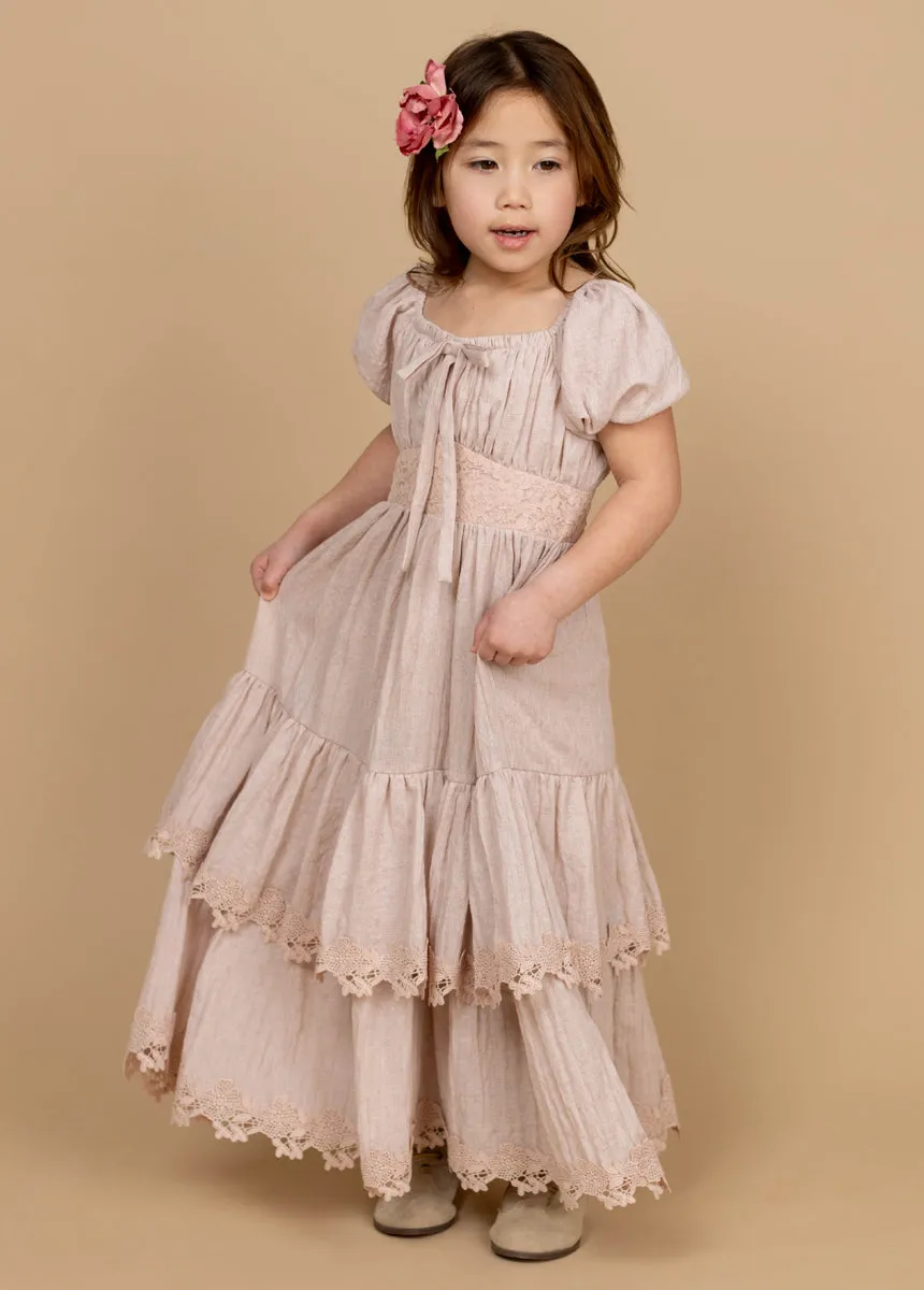 Casidy Dress in Shell