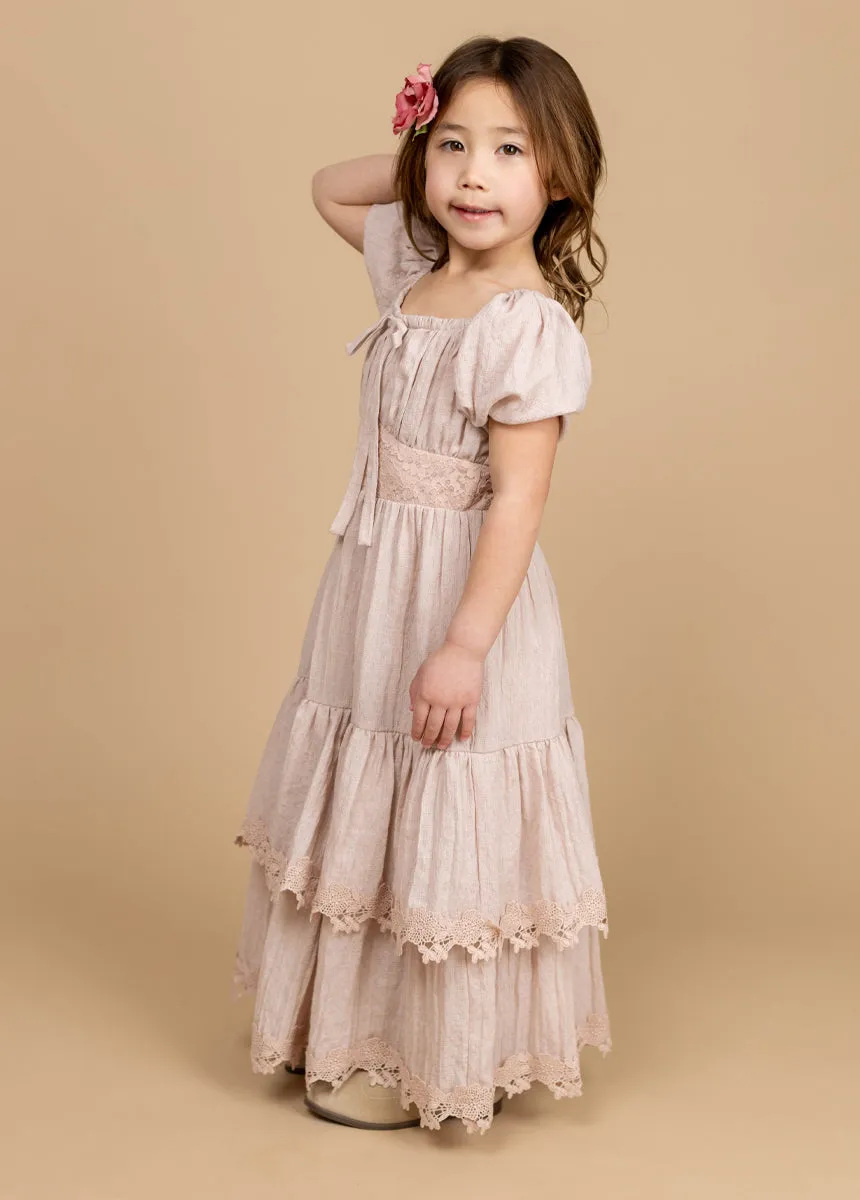 Casidy Dress in Shell