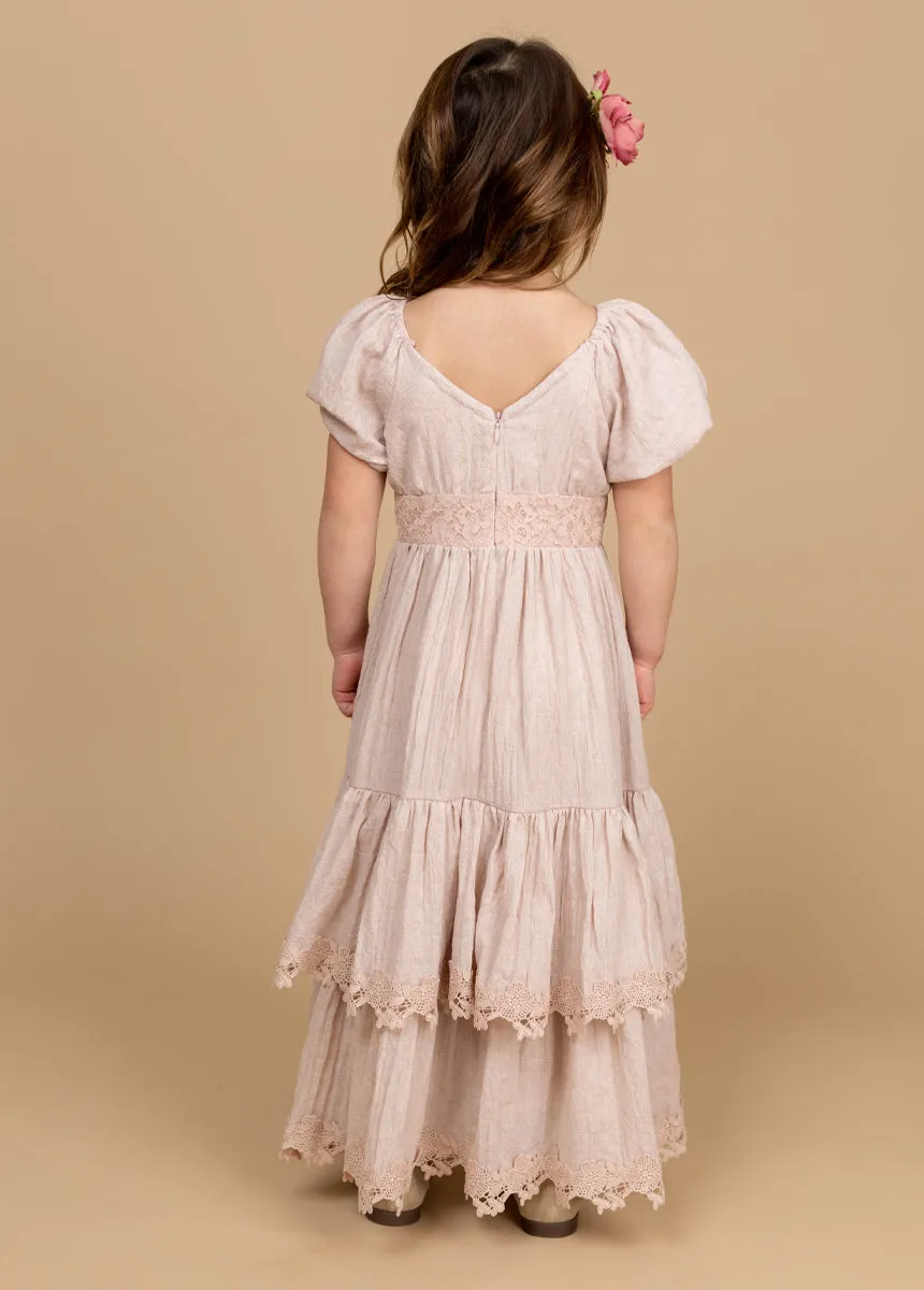 Casidy Dress in Shell