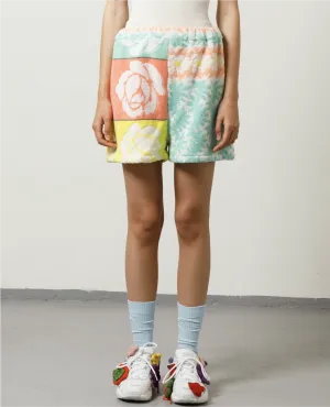 CAVIA Mix Patchwork Terry Shorts