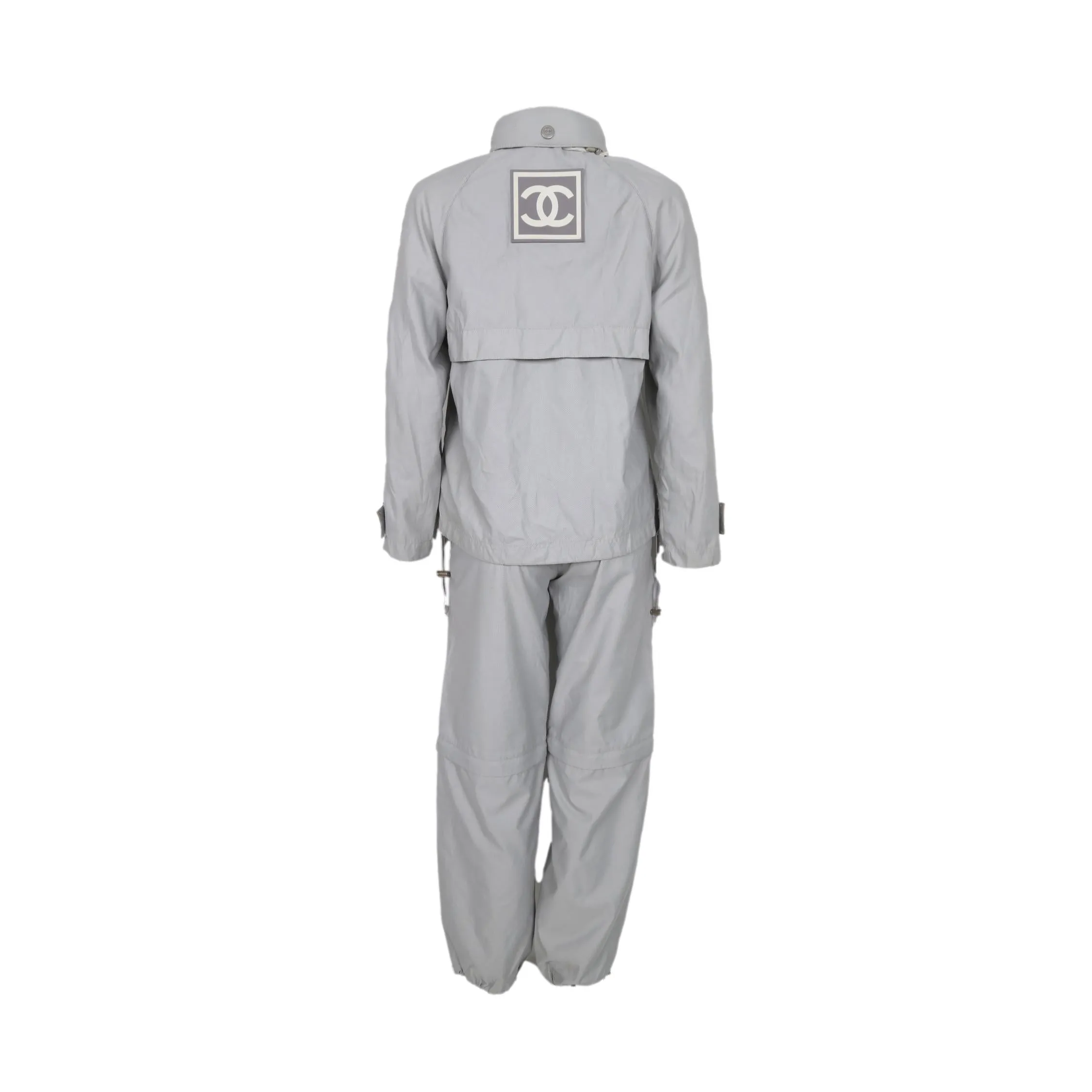 Chanel Sport Grey Logo Tracksuit