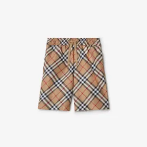 Check Swim Shorts