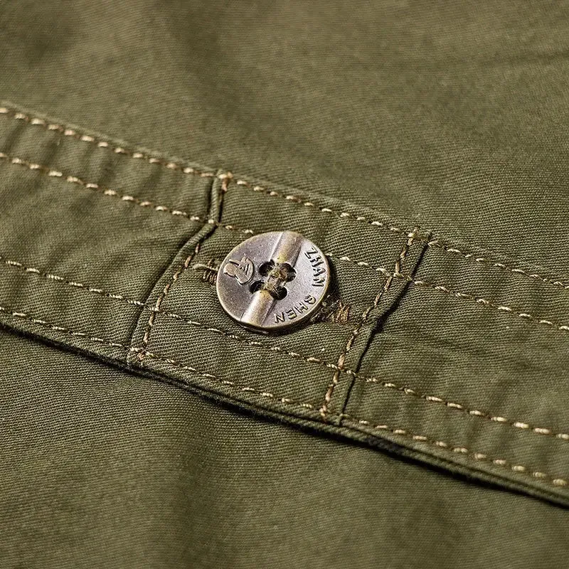 Chemise vert camouflage militaire