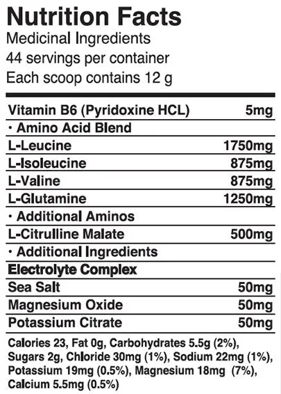 Clean BCAA's - Various Flavours