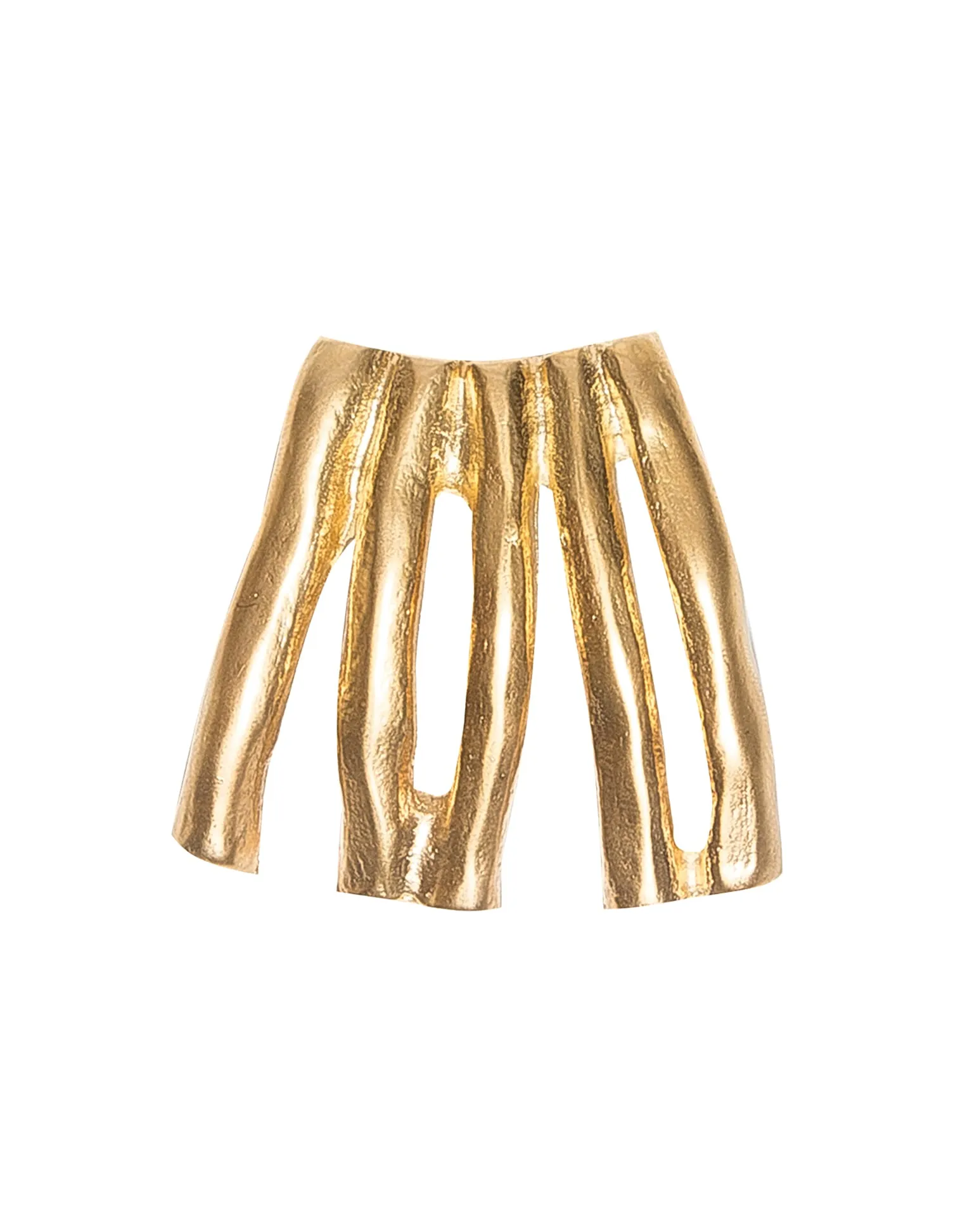 Coral Pendant - Gold