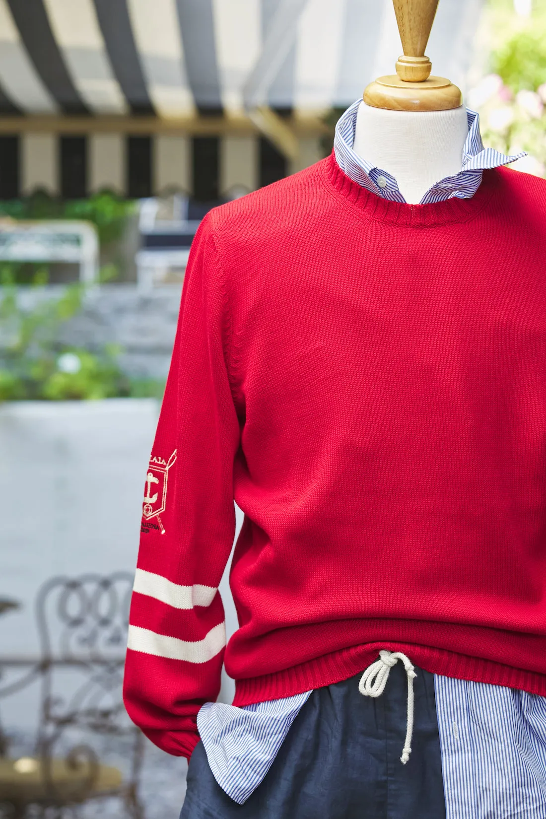 Cotton Regatta Crewneck