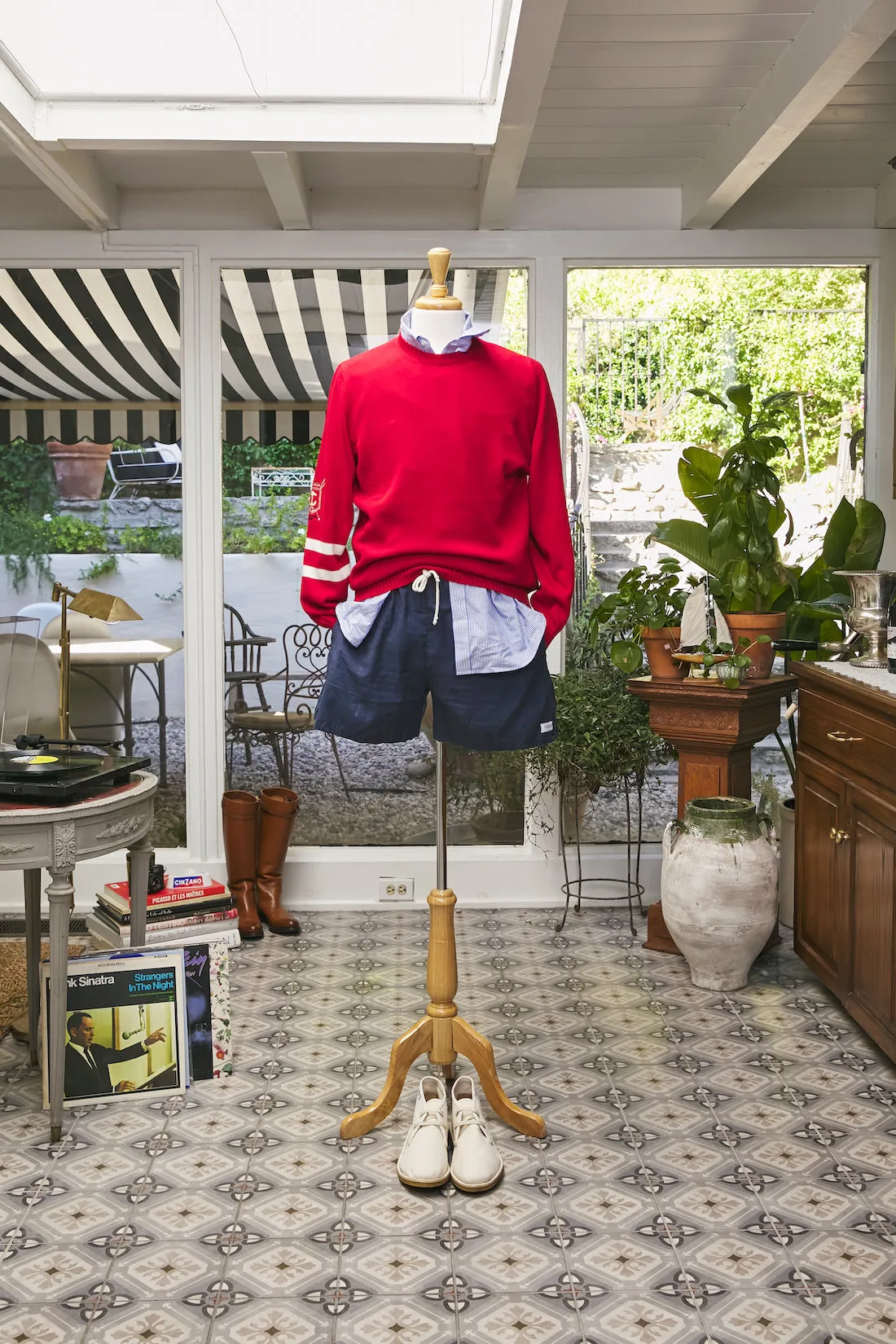 Cotton Regatta Crewneck