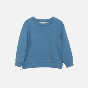 Cotton Sweatshirt - Azur Melange