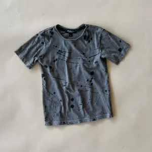 Cruz Splatter print Tee | Walnut