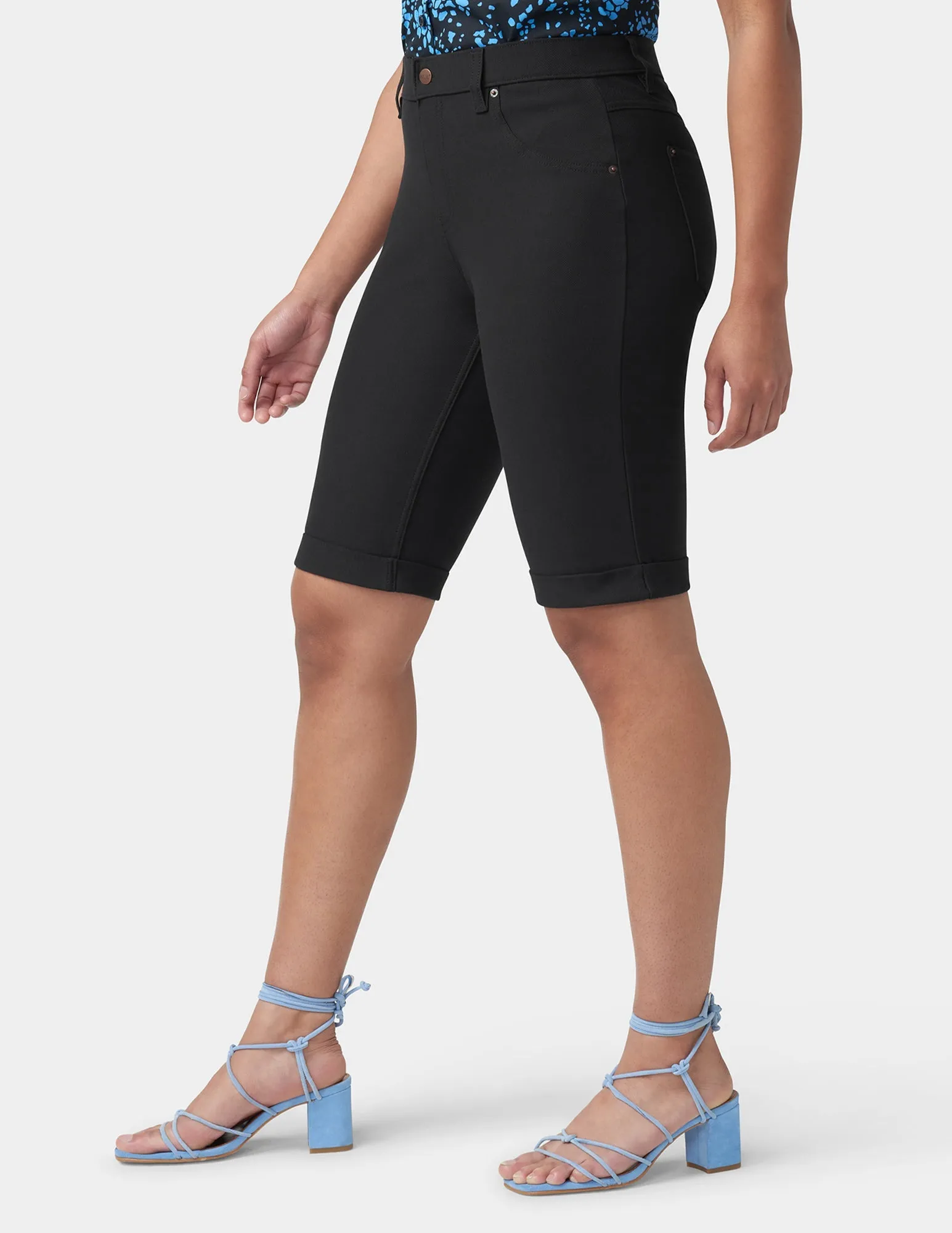 Cuffed Essential Denim Short
