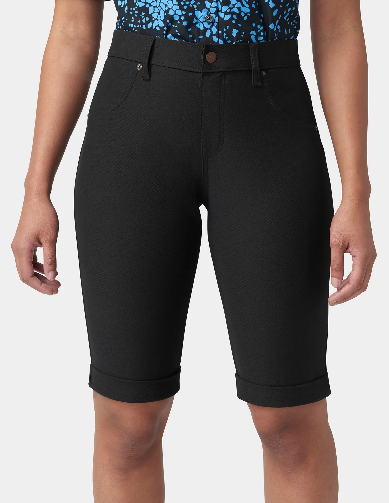 Cuffed Essential Denim Short
