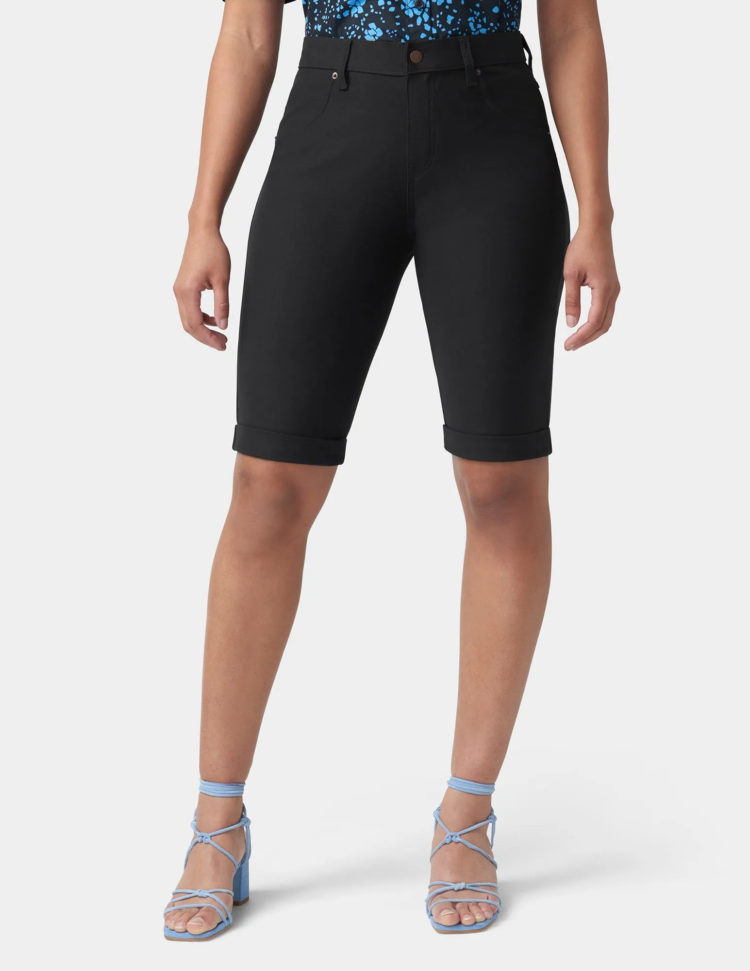 Cuffed Essential Denim Short