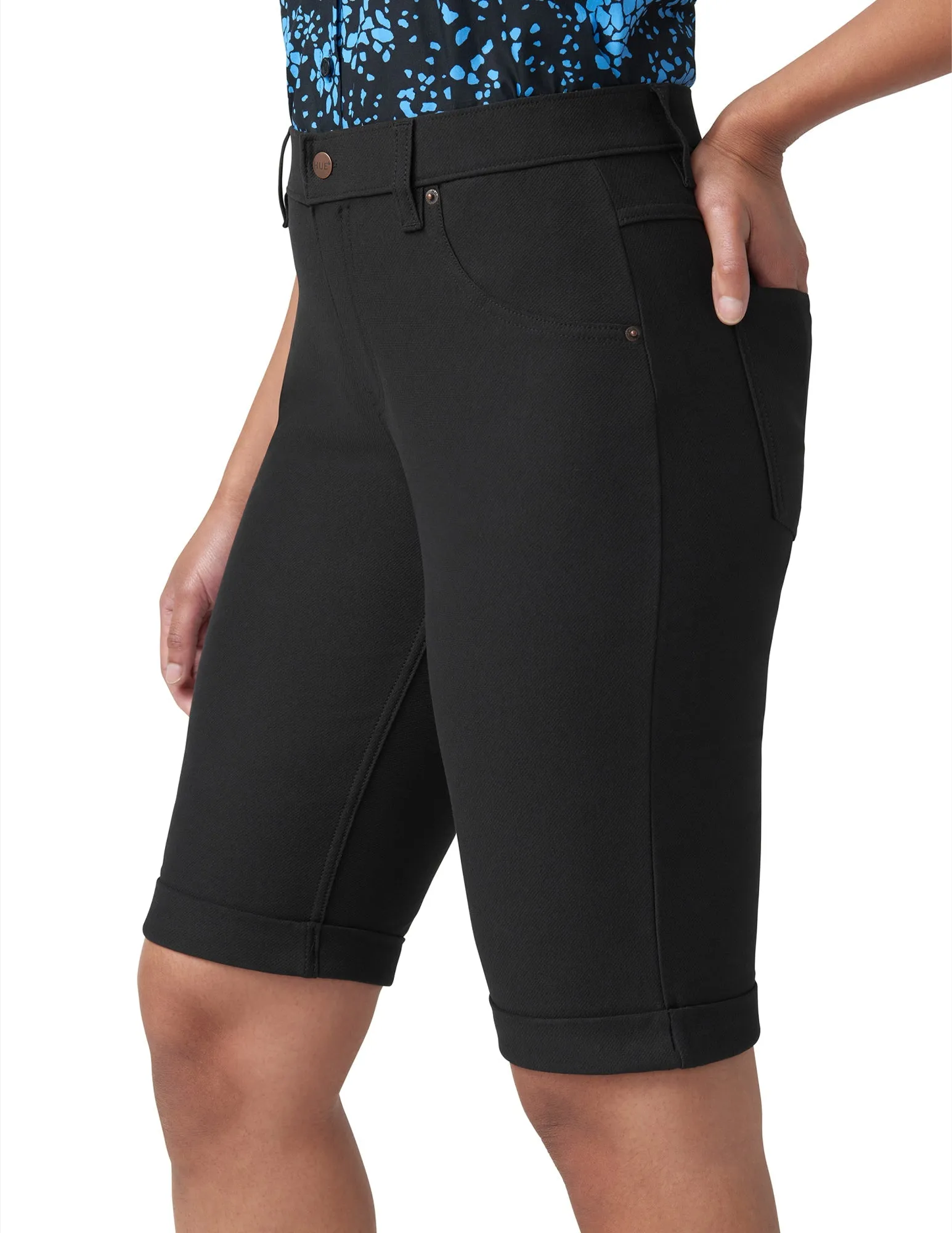 Cuffed Essential Denim Short