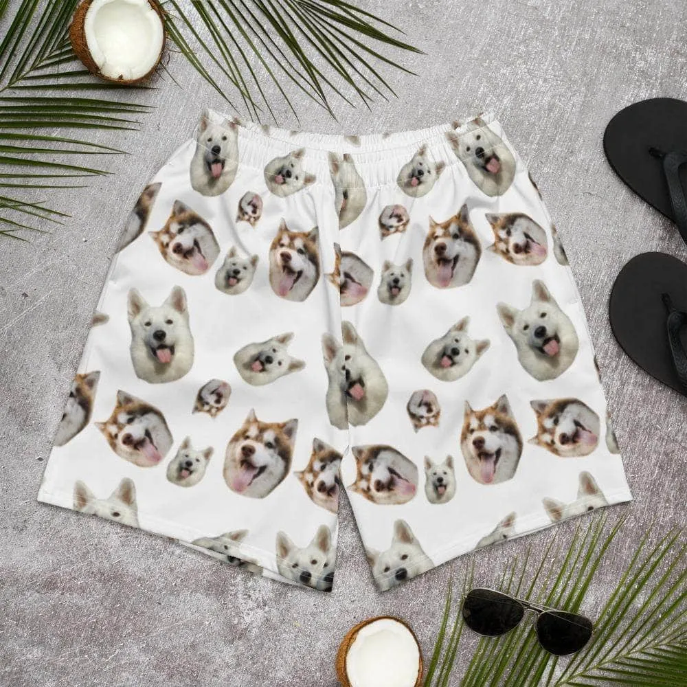 Custom Pajama Shorts | Personalized Face On Lounge Shorts