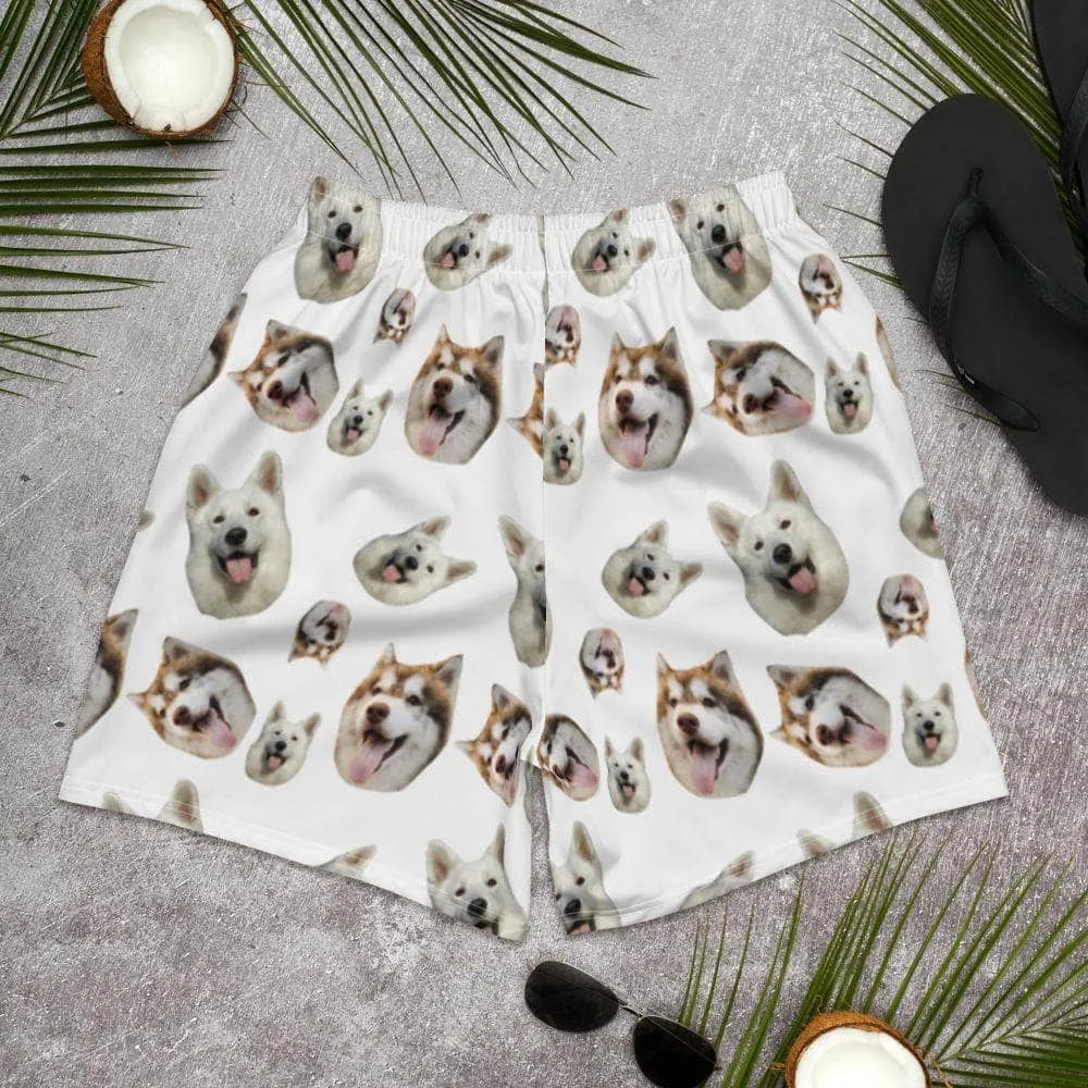 Custom Pajama Shorts | Personalized Face On Lounge Shorts