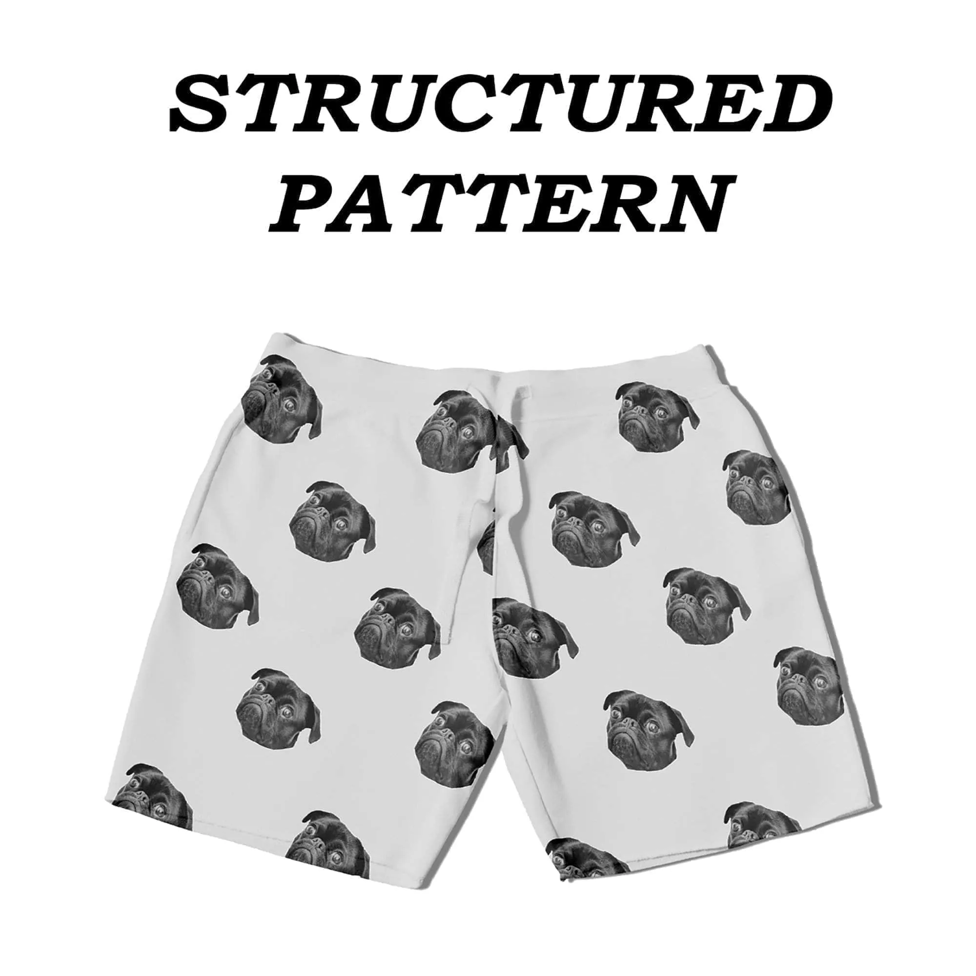 Custom Pajama Shorts | Personalized Face On Lounge Shorts