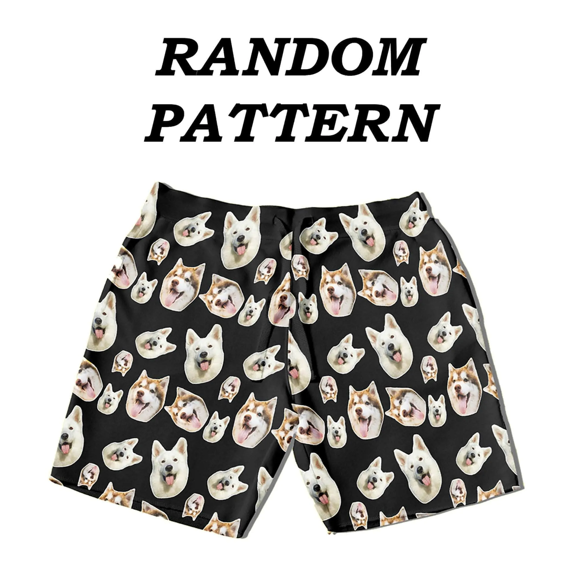 Custom Pajama Shorts | Personalized Face On Lounge Shorts