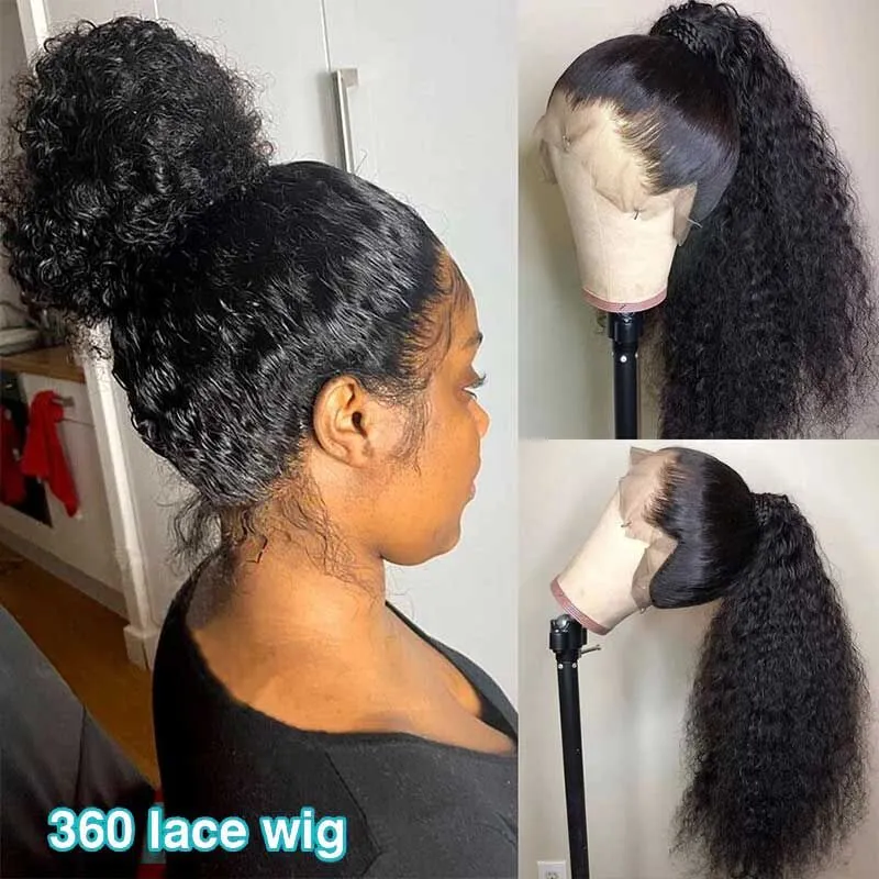 Deep Wave Invisi Strap Snug Fit 360 Transparent Lace Pre Cut Lace Frontal Bleached  Knots Wig
