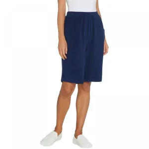 Denim & Co. Women's Active Pull-On Knit Terry Shorts