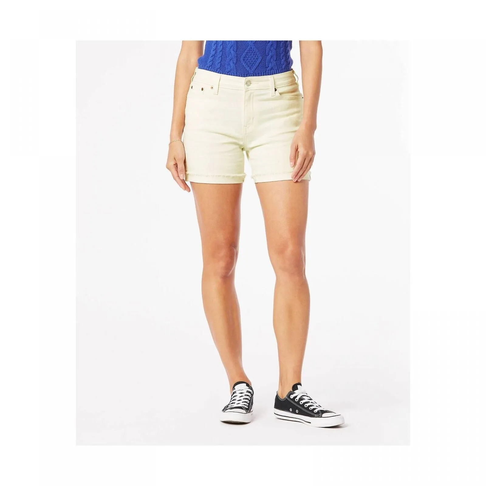 DENIZEN from Levi's Women's Mid-Rise 5" Jean Shorts 84137704