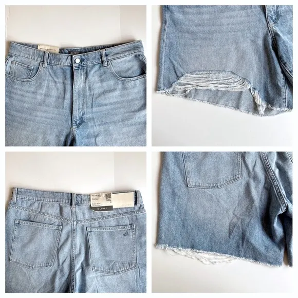 DL1961 Emilie High Rise Denim Shorts