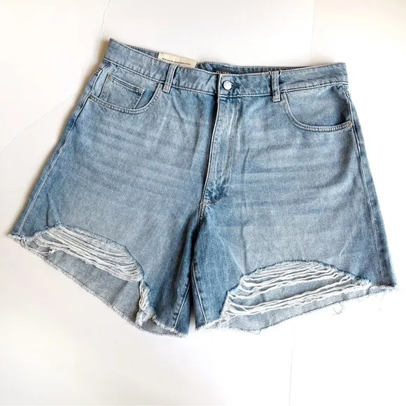 DL1961 Emilie High Rise Denim Shorts