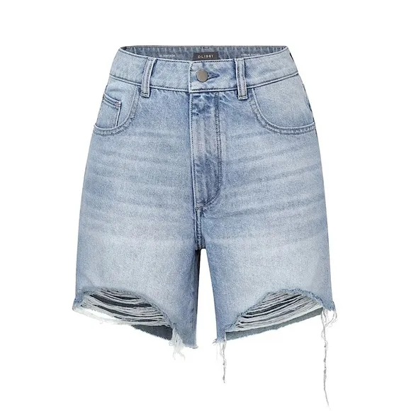 DL1961 Emilie High Rise Denim Shorts