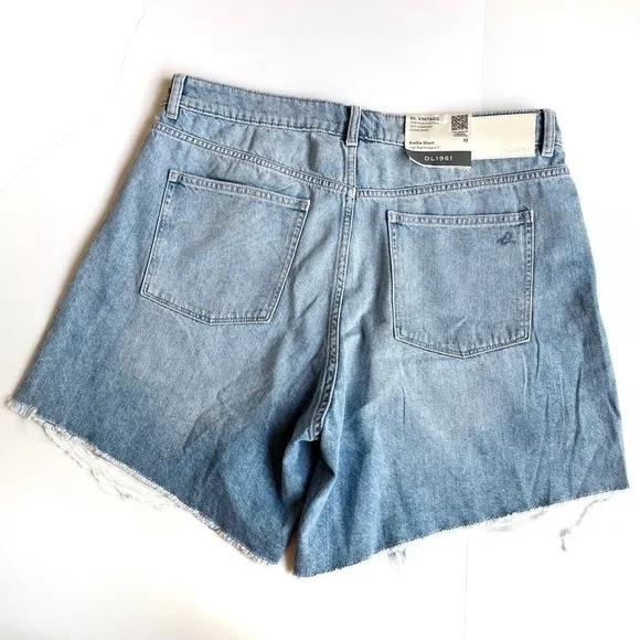 DL1961 Emilie High Rise Denim Shorts