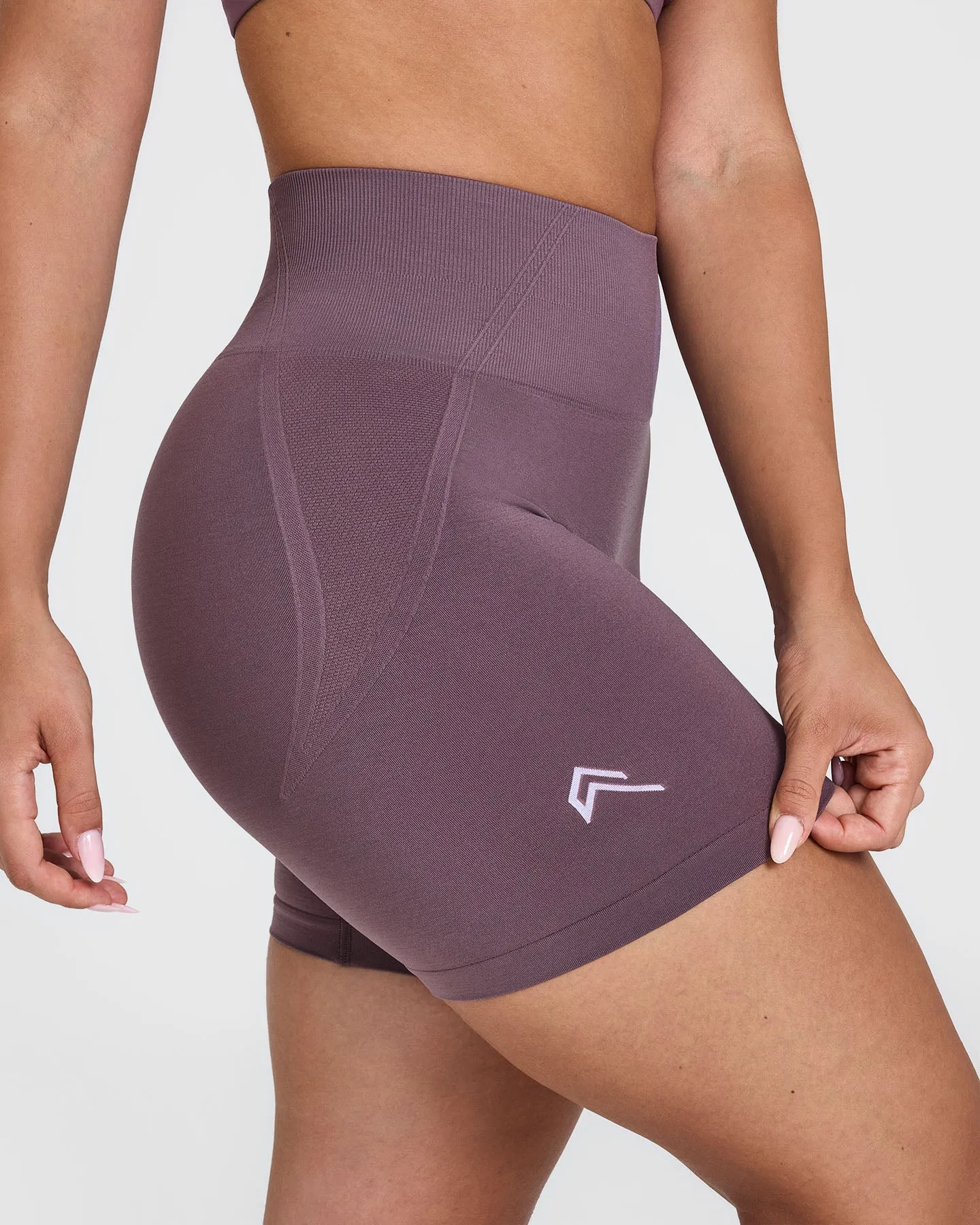 Effortless Seamless Shorts | Vintage Purple