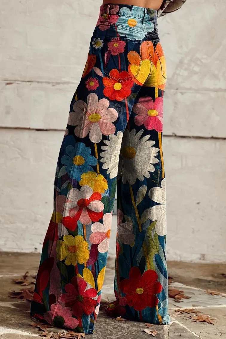 Elisa | Boho Wide-Leg Pants