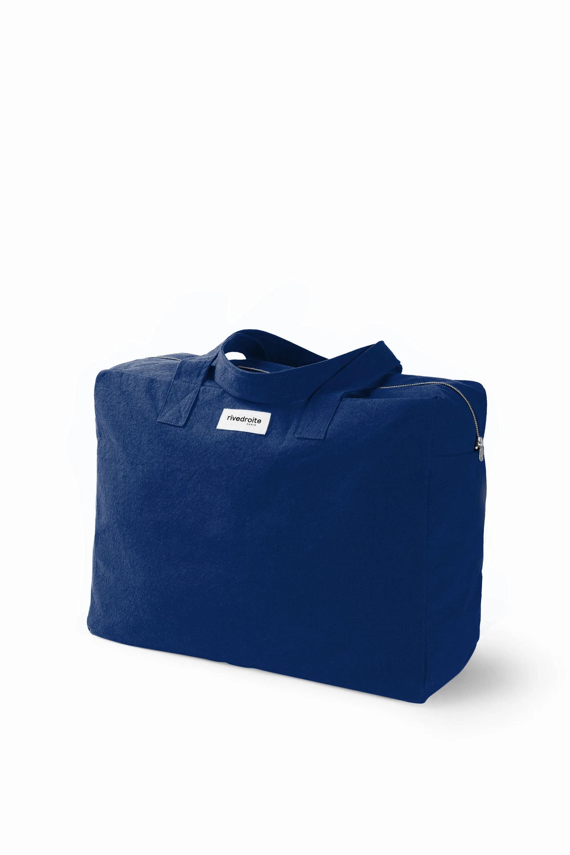Elzevir the big weekend bag - Recycled cotton Midnight Blue