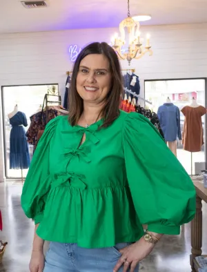 Emerald Charm Top