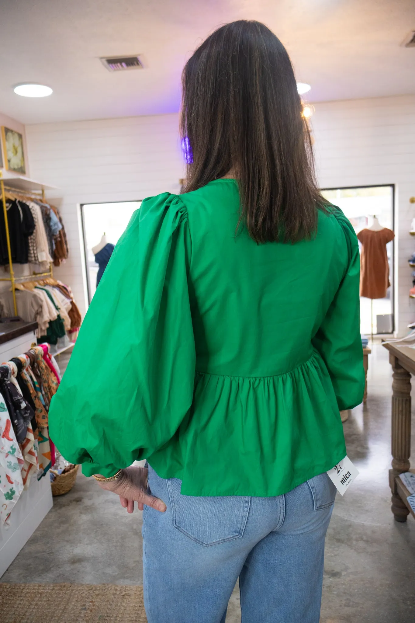 Emerald Charm Top