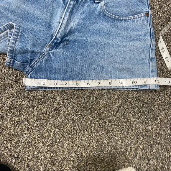 EPIC “Trust Me” Vintage Denim NonStretch High Waisted Shorts High Rise Mom Jean