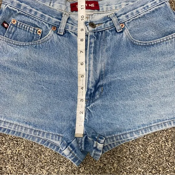 EPIC “Trust Me” Vintage Denim NonStretch High Waisted Shorts High Rise Mom Jean