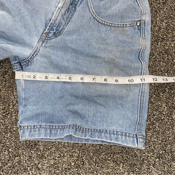 Epic Vintage Unionbay Denim 70s Shorts Asymmetrical Ultra High Rise Waisted 26 w