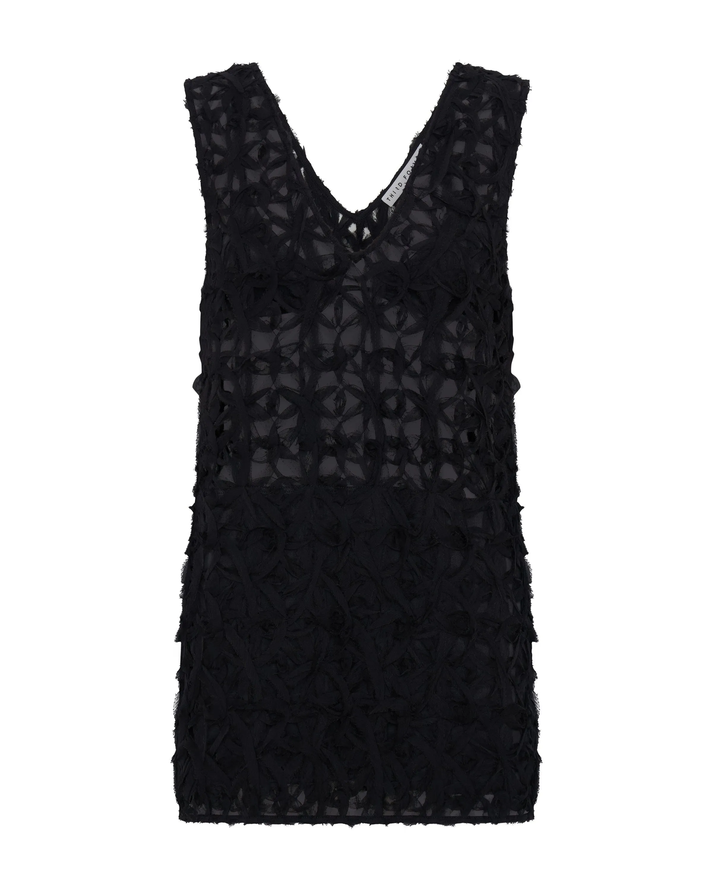 ETHEREAL MINI DRESS | BLACK