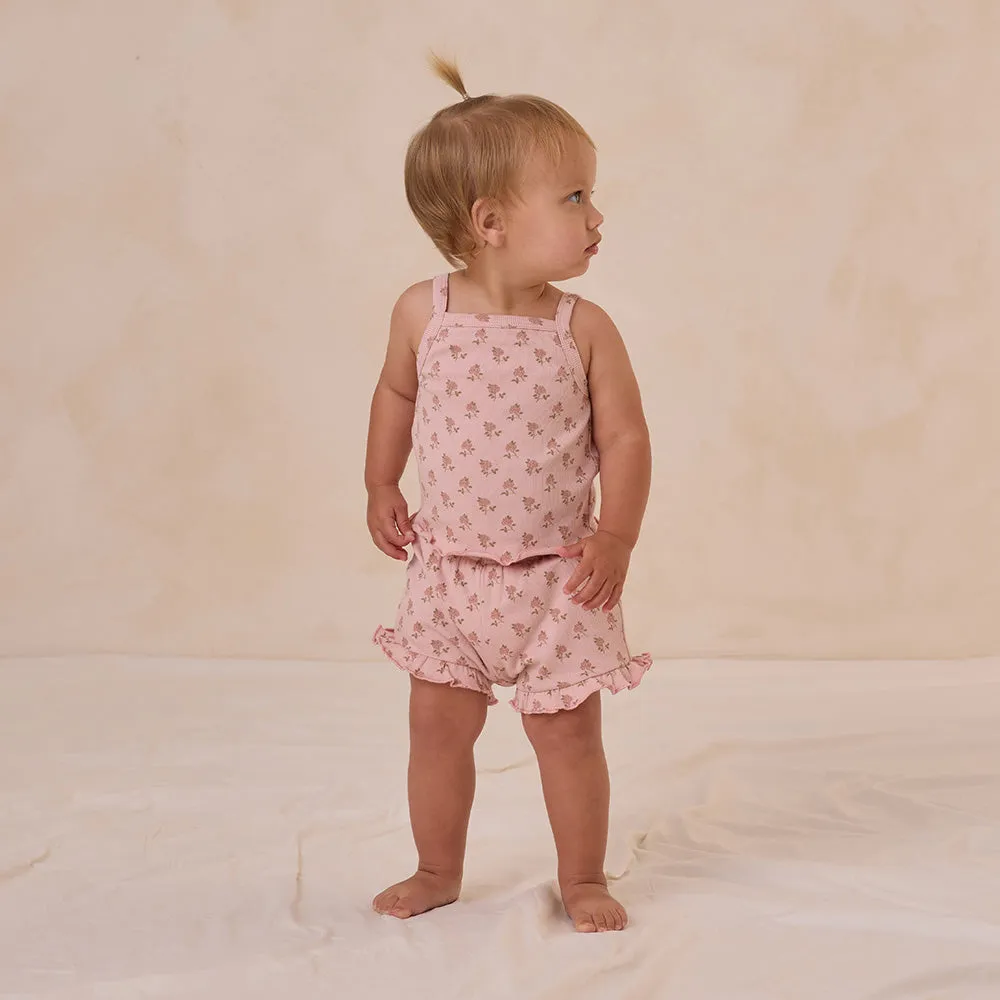 Evie Tank   Shortie Set | Roses